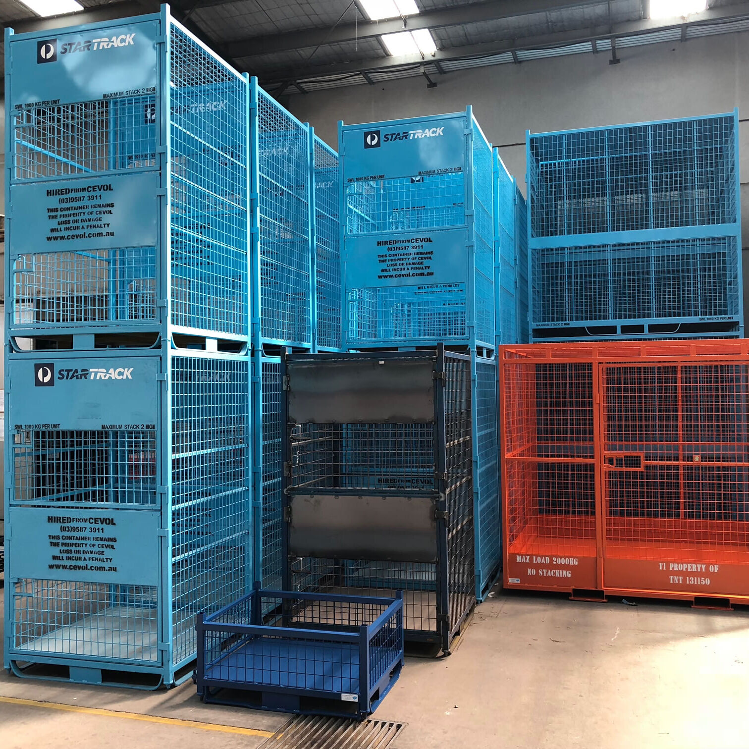 Custom made Steel Wire Cages, commercial grade