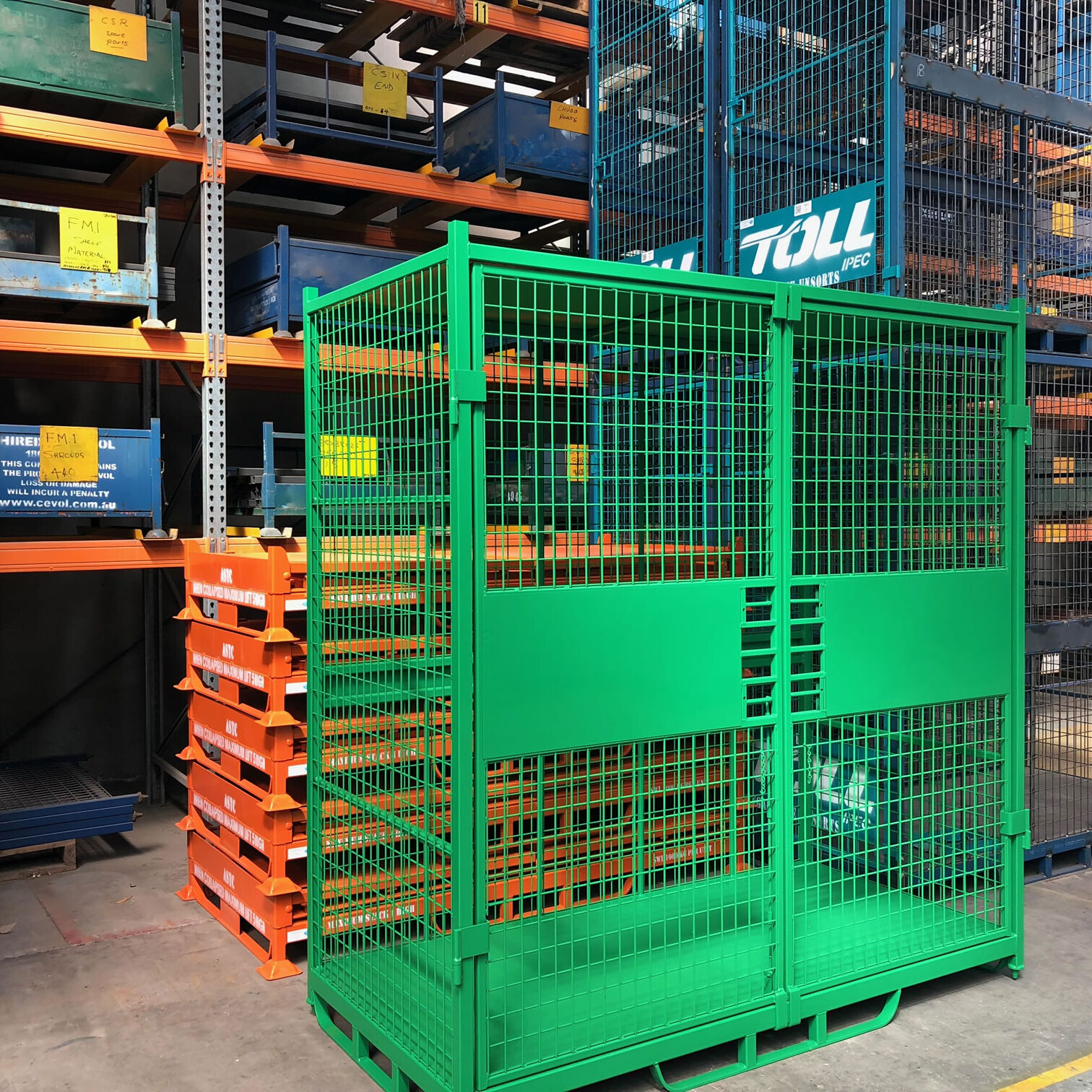 Custom Security Wire Steel Cages for commercial use